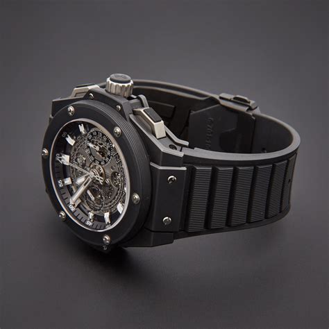 hublot king power unico black magic